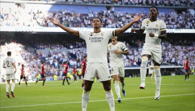 Реал Мадрид писа четворка на Осасуна, Джуд Белингам блести с два гола
