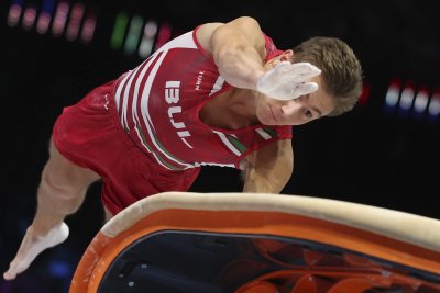 Кевин Пенев с олимпийска квота и осмо място на финала на прескок на световното първенство по спортна гимнастика