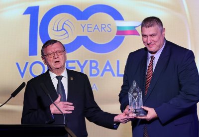 Президентът на Европейската конфедерация по волейбол CEV Александър Боричич изпрати