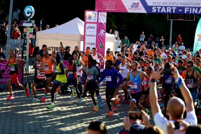 Над 5000 участници се включиха в Софийския маратон Малко след 12