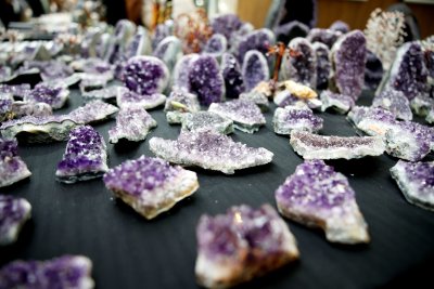 Изложение на минерали, скъпоценни камъни и фосили (Снимки)