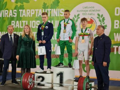 Русенският щангист Джан Зарков завоюва златен медал от турнира на