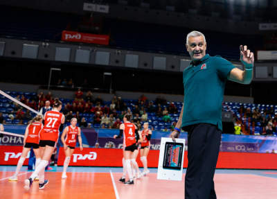 Радослав Арсов застана временно начело на вицешампиона на Русия по волейбол при дамите