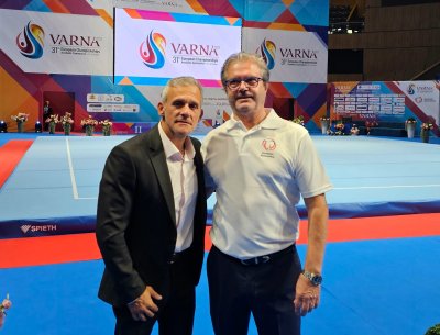 Йордан Йовчев откри европейското първенство по спортна акробатика