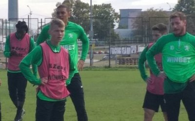 16-годишен талант на Ботев Враца тренира с първия отбор