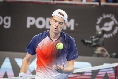Българският тенисист Пьотр Нестеров в тандем с Лукаш Покорни от