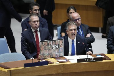 Напрежение по време на Съвета за сигурност на ООН