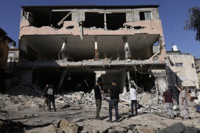 Газа преживя най тежката нощ на обстрел от началото на войната