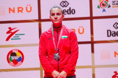 Ивет Горанова спечели сребърен медал на световното първенство по карате