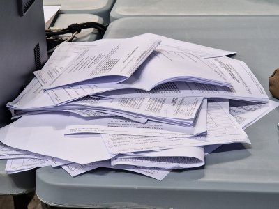 Над 6000 са недействителните бюлетини на вота в Русе На