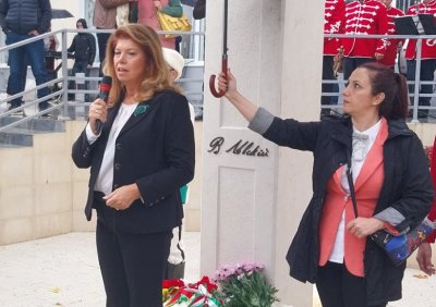 Вицепрезидентът откри паметник на Васил Левски в Тараклия