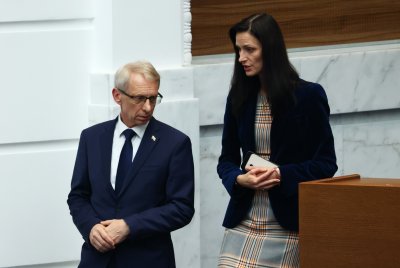 ​Министър председателят Николай Денков и вицепремиерът и министър на външните работи