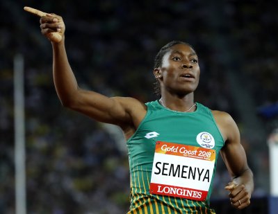 Двукратната олимпийска шампионка в бягането на 800 метра Кастер Семеня