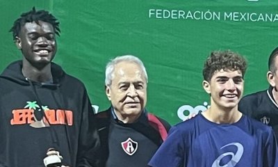 16 годишният Робен Гавани триумфира с титлата на двойки на турнир