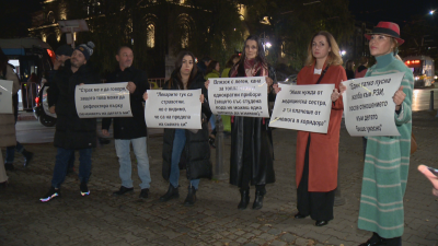 Протест заради условията в детската онкохематология в София Организатор е