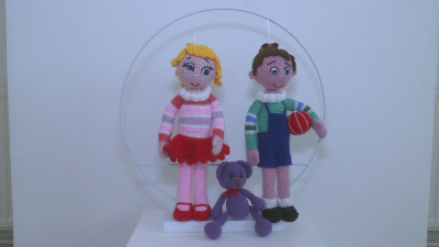 В Хърватия беше открита изложба на играчки от плетиво Забавните