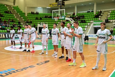 Българският баскетболен шампиони при мъжете Балкан Ботевград завърши като победител