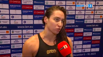Диана Петкова призна че европейското първенство по плуване в малък