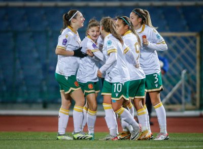 Женският национален отбор по футбол на България се класира за плейофите в Лигата на нациите