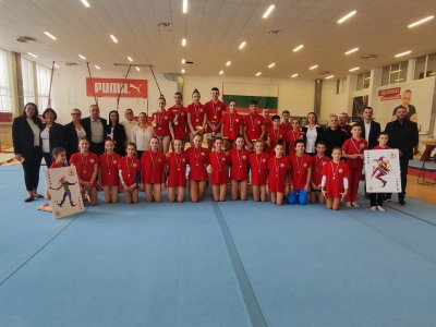 Кристин Кръстева и Красимир Петков станаха шампиони на турнира по спортна гимнастика в памет на Велик Капсъзов