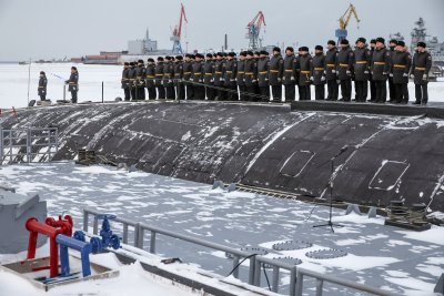 Путин участва в церемония по пускането на вода на нови ядрени подводници