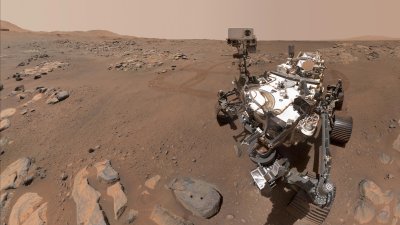Марсоходът Пърсивиърънс отбелязва своите 1000 дни научна работа съобщи Би