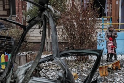 Най-малко 50 души са пострадали след руските атаки в Киев