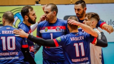 Дея спорт Бургас оглави подреждането в Националната волейболна лига НВЛ