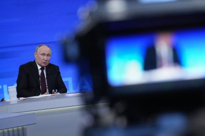 Войната в Украйна и отношенията със Запада бяха сред основните теми в годишната пресконференция на Путин