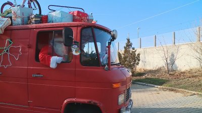 Дядо Коледа с моторизирана шейна ще обикаля домовете в празничната нощ в Катуница