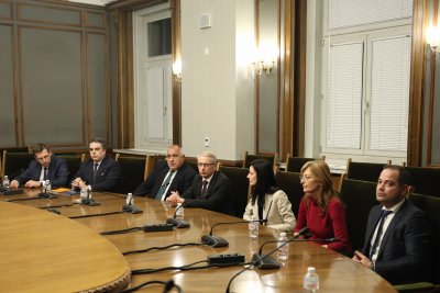 Председателят на Комисията по външна политика Бойко Борисов проведе работно