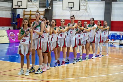 Баскетболните националки на България до 16 г. отсъпиха на Румъния на Балканиадата