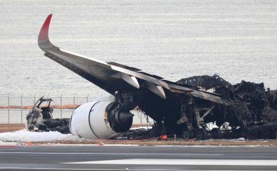 Японските власти съобщиха днес че на пътническия самолет който се