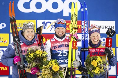 Финландката Керту Нисканен спечели втори старт на Тур дьо ски