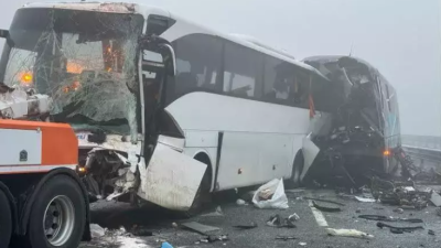 10 души са загинали при верижна катастрофа в Турция