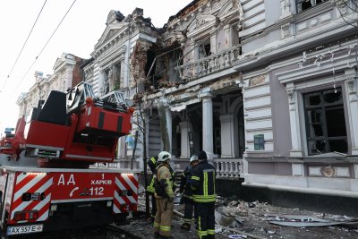 Мощни експлозии в Киев и Харков - Москва обвини Украйна в тероризъм (СНИМКИ)