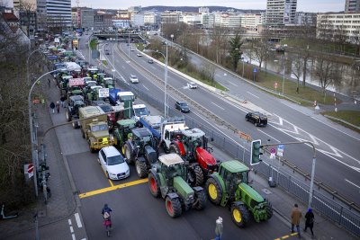 Германия беше блокирана от протест на фермерите