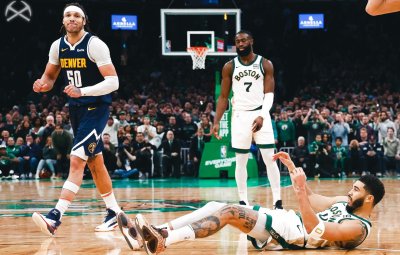 Денвър Нъгетс нанесе първа домакинска загуба на Бостън Селтикс в НБА