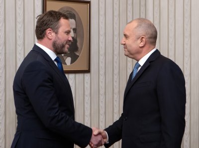 Сигурността в Европа и двустранното партньорство обсъдиха Румен Радев и външният министър на Естония