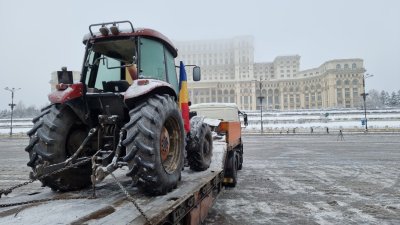 Обрат с протеста на румънските фермери и превозвачи