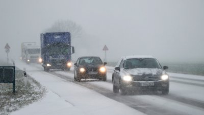 Обилните снеговалежи и леденият дъжд в Централна и Южна Германия