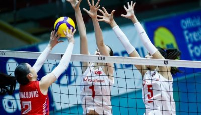 България ще играе със Сърбия на полуфиналите в квалификацията за Евроволей 2024 за жени под 18 години