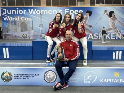 България спечели златен медал на Световната купа по фехтовка за девойки