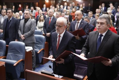 На извънредно заседание парламентът на Република Северна Македония избра техническо