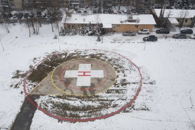 Първата хеликоптерна площадка в София вече е част от спешната медицинска помощ по въздух