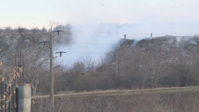 Пожарът на сметището в Русе е овладян