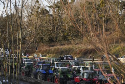 Белгийски фермери блокираха пунктове по границата между Белгия и Нидерландия