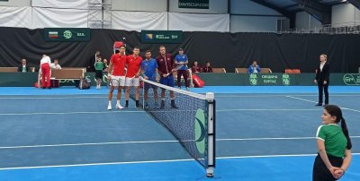 България загуби от Босна и Херцеговина в турнира по тенис Купа "Дейвис"