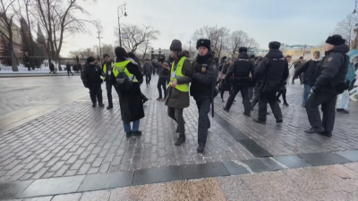В Москва: Арестуваха журналисти, отразяващи протест на военни съпруги