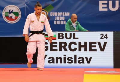 Българският джудист Янислав Герчев постигна две победи и достигна до